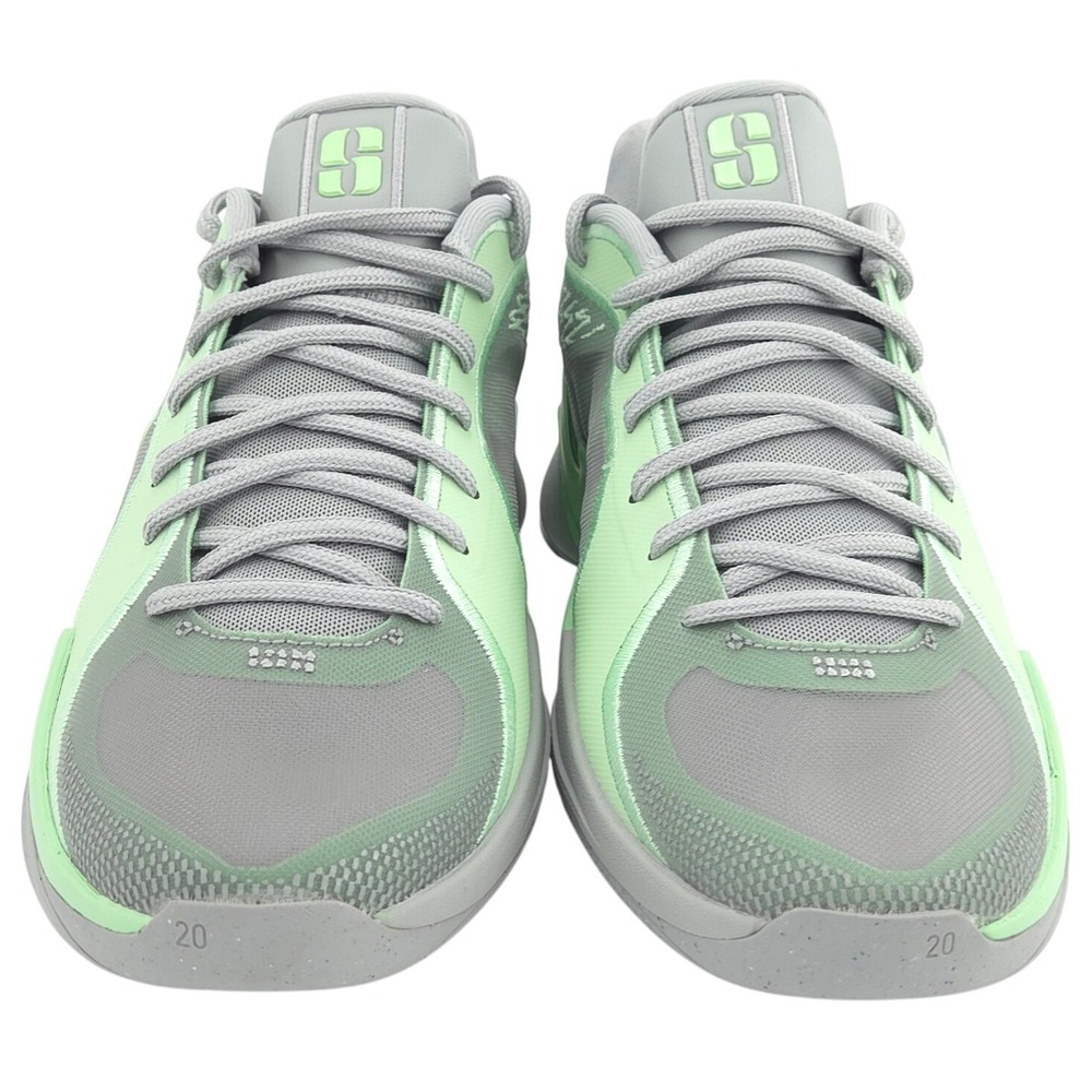 Nike Sabrina 2 Basketball Shoes Women 10 Fresh Mint Green Gray Sneakers Lace NEW - Picture 9 of 11